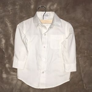 Special Occasion - Collared White Button Up